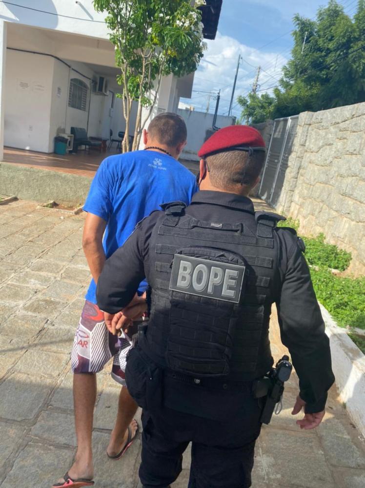 Policia Militar cumpre mandado de prisão na zona rural de São Mamede