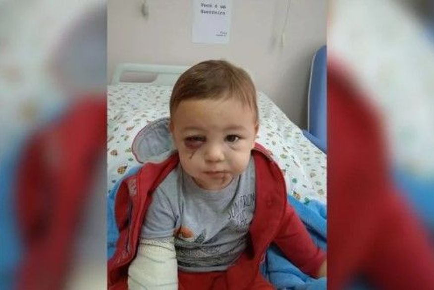 Bebê que sobreviveu a ataque em SC se recupera: “Você é um guerreiro”
